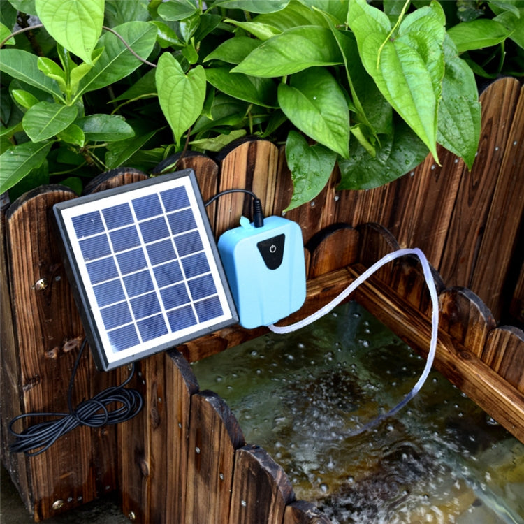 AP003 AC/DC Dual-use Aquarium Oxygen Pump Outdoor Solar Oxygen Pump for Fishing(Green)