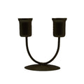 Small U Black U-shaped Iron Candle Holder Home Dinner Romantic Candle Holder Ornament