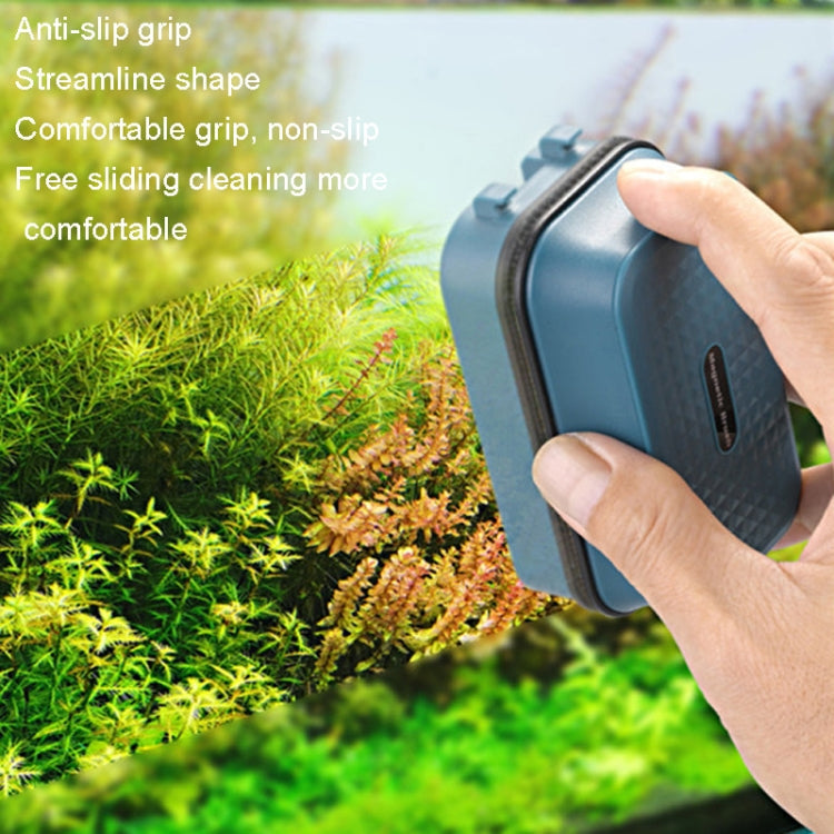 8425 Enhanced+Carbon Blade Fish Tank Magnetic Brush Aquarium Glass Moss Removal Cleaning Brush