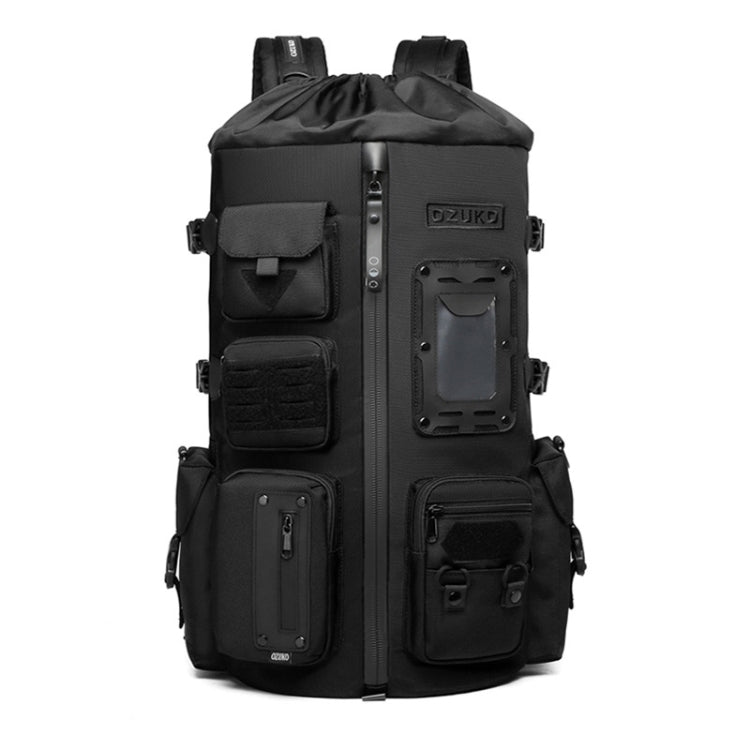 Ozuko 9573 Multifunctional Sports Basketball Backpack Outdoor Waterproof Men Backpack(Black)