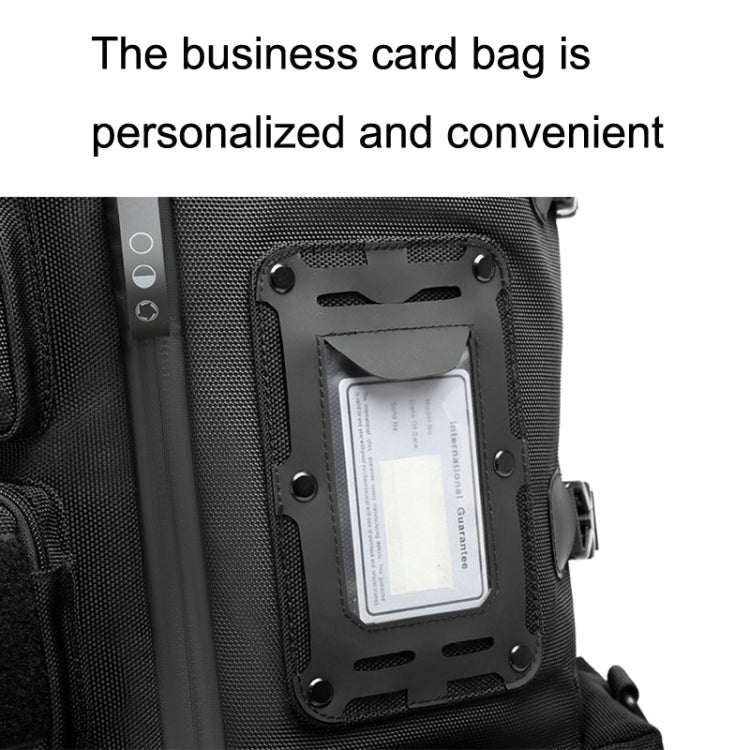 Ozuko 9573 Multifunctional Sports Basketball Backpack Outdoor Waterproof Men Backpack(Black)
