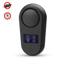 High Power Display Ultrasonic Mouse Repellent Mosquito Repellent Home Intelligent Insect Repellent US Plug(Black)
