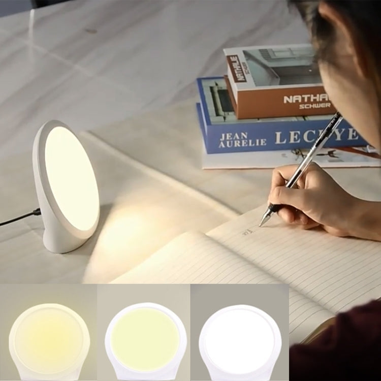 JSK-SL02 LED SAD Touch Timing Stepless Dimming Therapy Mood Desk Lamp Simulate Natural Light US Plug