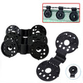 50pcs /Pack Sunshade Net Clip Garden Greenhouse Netting Shade Cloth Fastener(Black)
