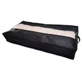 Non-Woven Quilt Storage Bag Home Dustproof Finishing Bag Moving Packing Bag 100 x 50 x 15cm(Black)