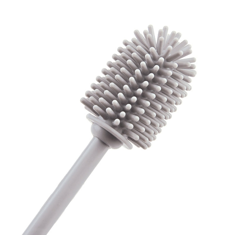 Long  Household Silicone Bottle Glass Brush Kitchen Thermos Brush