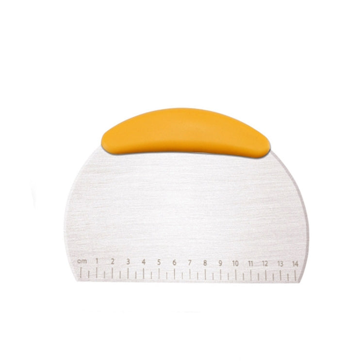 Large And Wide Cutter Nougat Cutter With Scale Cutter(Yellow)