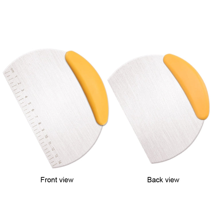 Large And Wide Cutter Nougat Cutter With Scale Cutter(Yellow)