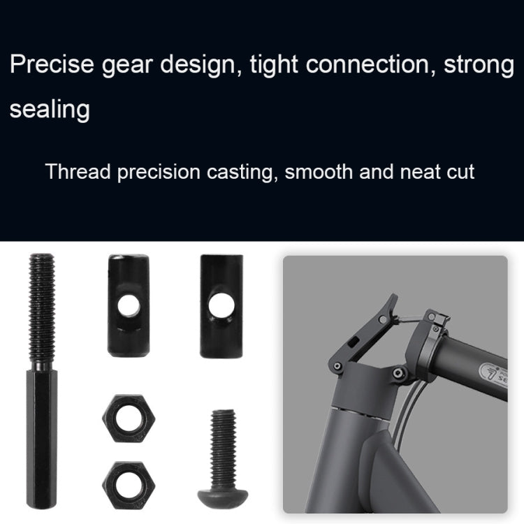 X0214 for Ninebot Max G30 Electric Scooter Screw Accessories Scooter Lock Screw(Black)