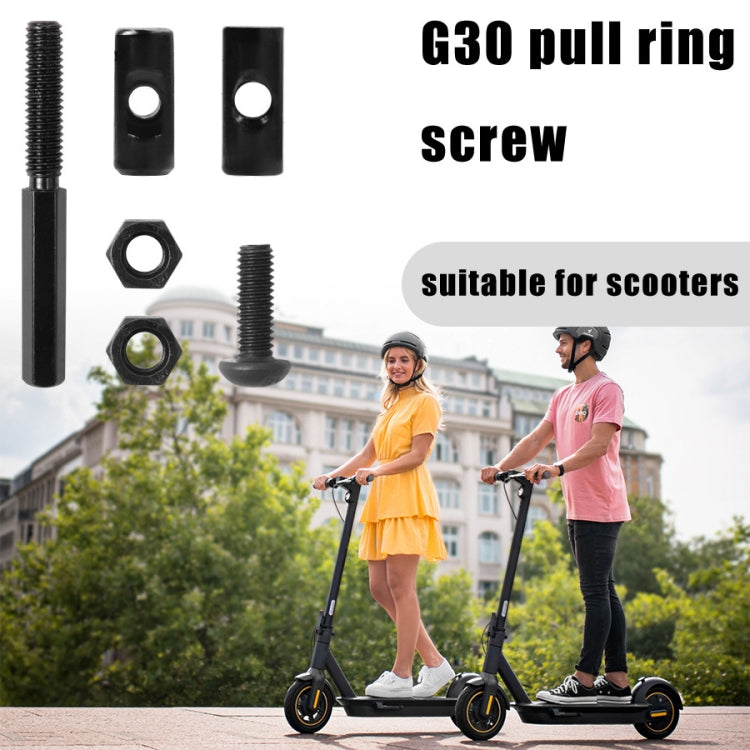 X0214 for Ninebot Max G30 Electric Scooter Screw Accessories Scooter Lock Screw(Black)