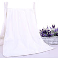25x25cm Nano Thickened Large Bath Towel Hairdresser Beauty Salon Adult With Soft Absorbent Towel(White)
