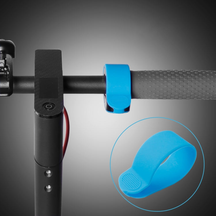 X0211 2pcs Scooter Accelerator Dial Silicone Case Dial Cover For Xiaomi M365/1S/Pro/MAX G30/ES2(Blue)