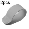 X0211 2pcs Scooter Accelerator Dial Silicone Case Dial Cover For Xiaomi M365/1S/Pro/MAX G30/ES2(Grey)