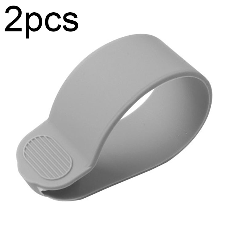 X0211 2pcs Scooter Accelerator Dial Silicone Case Dial Cover For Xiaomi M365/1S/Pro/MAX G30/ES2(Grey)