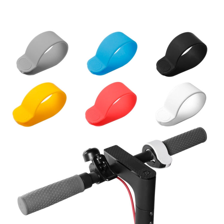 X0211 2pcs Scooter Accelerator Dial Silicone Case Dial Cover For Xiaomi M365/1S/Pro/MAX G30/ES2(Blue)