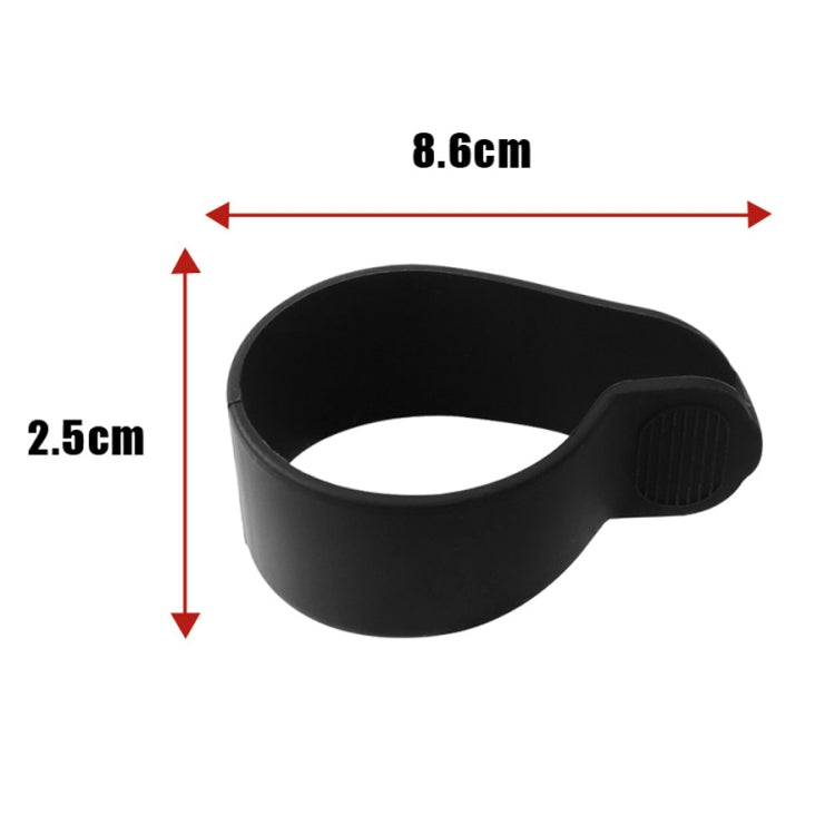 X0211 2pcs Scooter Accelerator Dial Silicone Case Dial Cover For Xiaomi M365/1S/Pro/MAX G30/ES2(Yellow)
