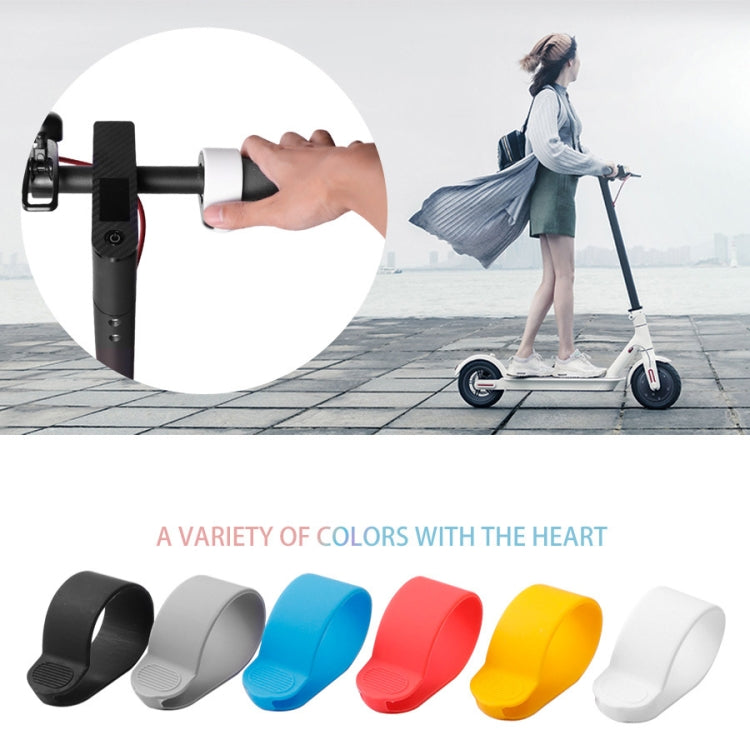 X0211 2pcs Scooter Accelerator Dial Silicone Case Dial Cover For Xiaomi M365/1S/Pro/MAX G30/ES2(Red)