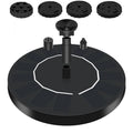 13cm  Solar Water Fountain Pool Outdoor Bird Bath Solar Powered Fountain Floating Water