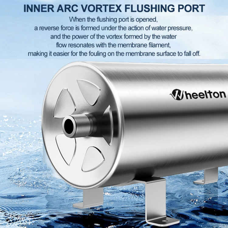 WHEELTON WHT-UF2000 Home Water Purifier High Flow Pipeline Filter