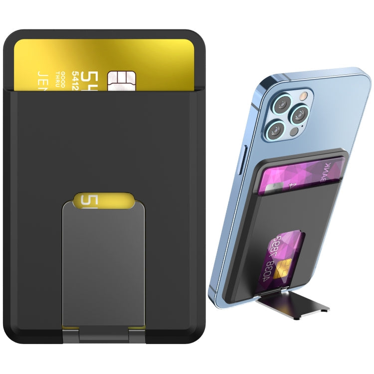 AhaStyle PT133-H Mobile Phone Card Holder Card Case Organizer Card Bag(Black)