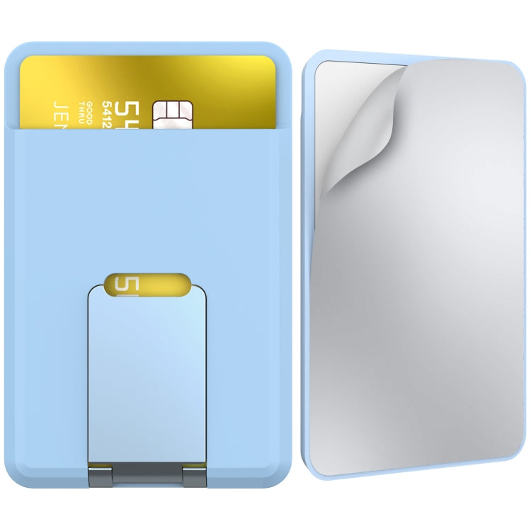 AhaStyle PT133-H Mobile Phone Card Holder Card Case Organizer Card Bag(Light Blue)