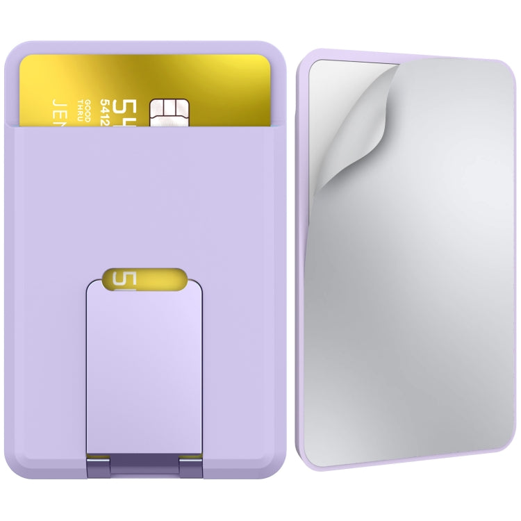 AhaStyle PT133-H Mobile Phone Card Holder Card Case Organizer Card Bag(Purple)