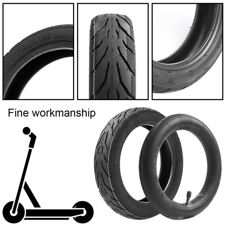 For Ninebot F20/25/30/40 10 Inch Electric Scooter Pneumatic Tire, Style: Inner Tire