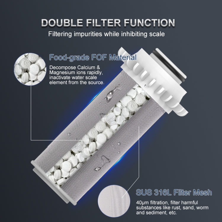 WHEELTON WHT-P003 Home Water Purifier Toilet Front Decomposition Limescale Filter