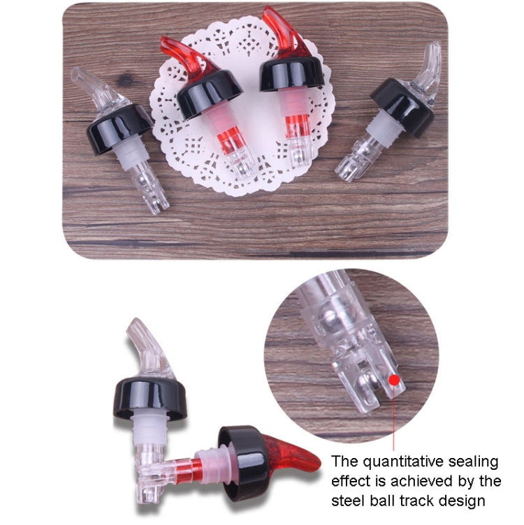 Quantitative Wine Pourer Red Wine Cork Wine Stopper 30ml Red