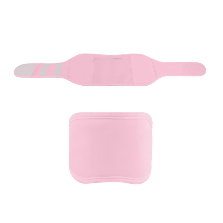 Waist+Neck Support Leak-proof Care Aid Package Sleep Conditioning Aids(Pink)