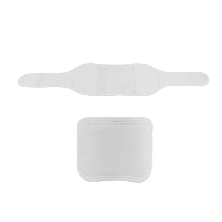 Waist+Neck Support Leak-proof Care Aid Package Sleep Conditioning Aids(White)