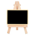 Small Party Shop Message Blackboard Ornaments Pine Tripod Decorative Message Board(Rectangle)