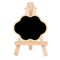 Small Party Shop Message Blackboard Ornaments Pine Tripod Decorative Message Board(Cloud)