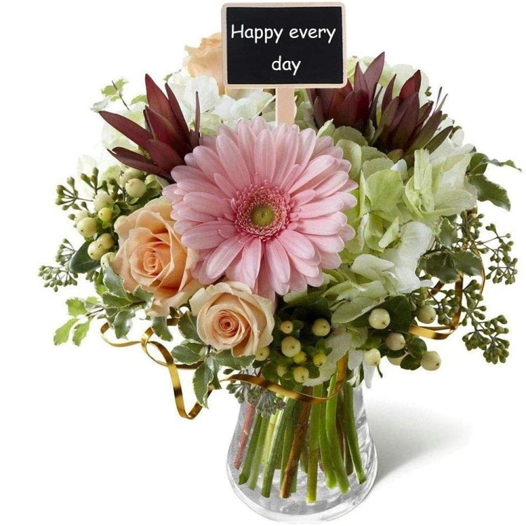 ZX507 10pcs Wooden Plug-in DIY Message Board Mini Plant Name Tags Desktop Display Board(24cm Length)