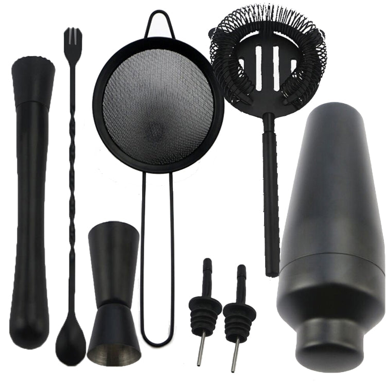 8 In 1 Stainless Steel Bartender Set Cocktail Tools