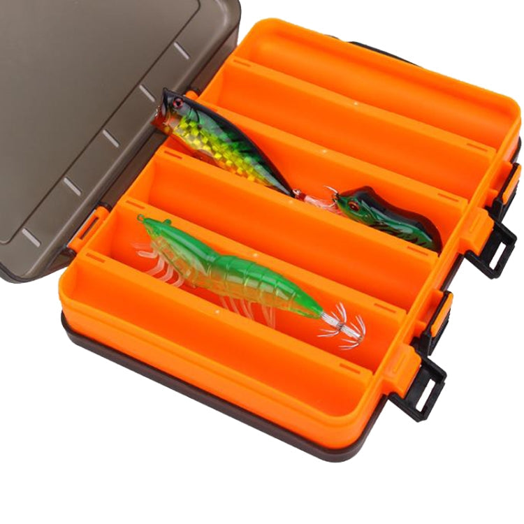 HB327 14 Grids Double Side Luya Tool Box Translucent Bait Organizer(Orange)