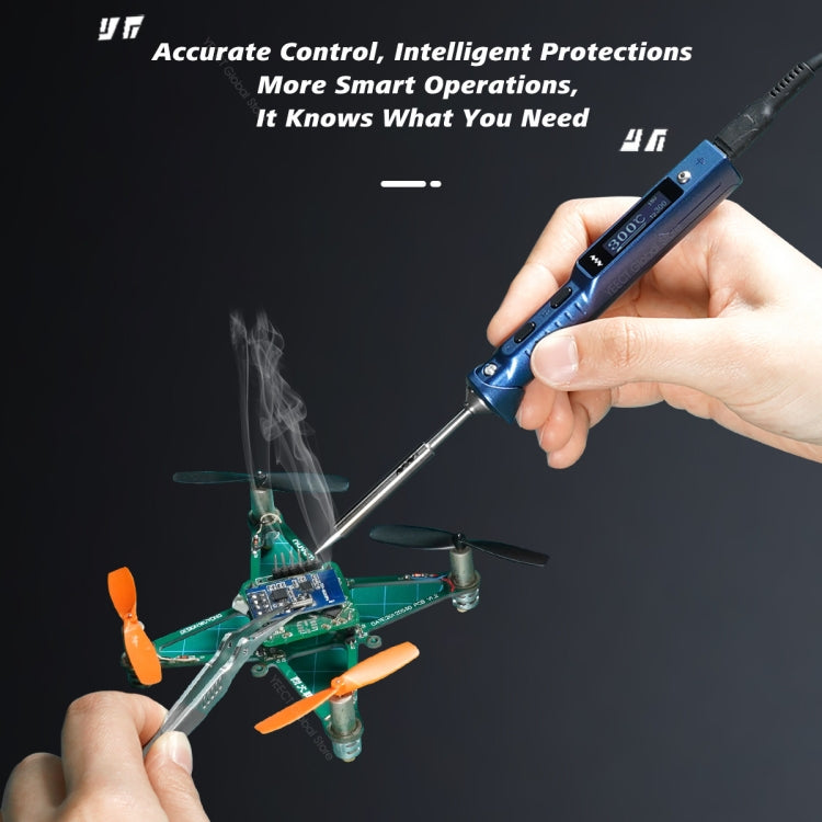 MINIWARE TS101 PD DC Soldering Iron 90W Portable Soldering Pen(With KU Soldering Iron Head)