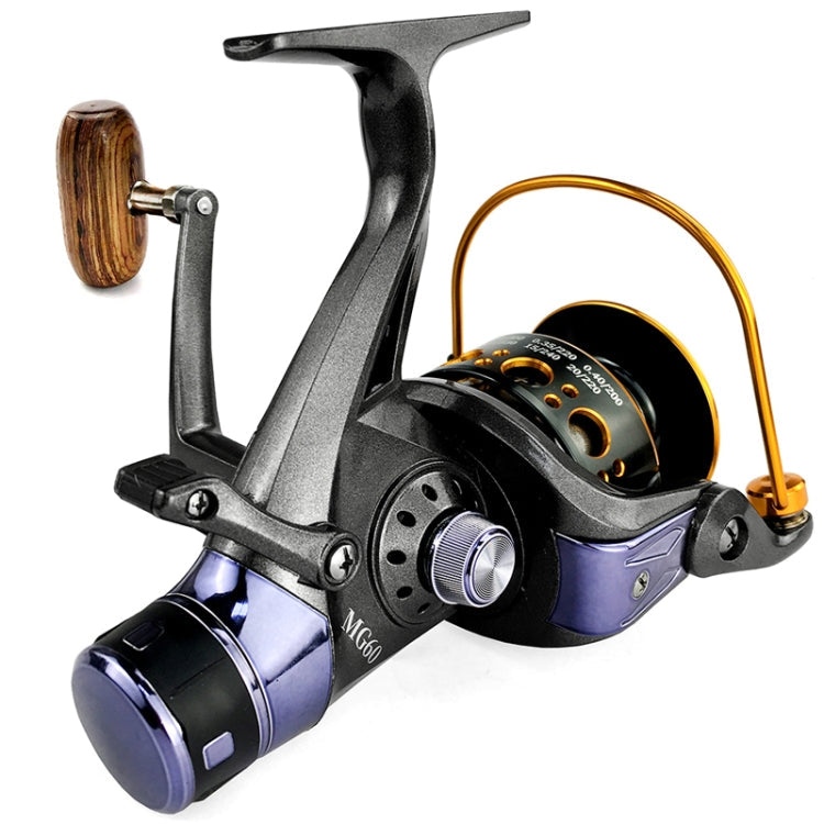 YUMOSHI MG30 Double Unloading Metal Head Front and Rear Brake Fishing Reel