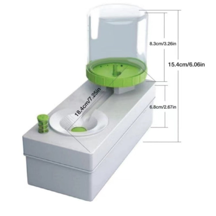 Oil Painting Brush Cleaner Tool with Water Container Paint Pen Washer GEN 1 Green