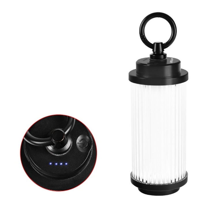 Outdoor Lighting Super Long Battery Life Portable Tent Light, Color: Black
