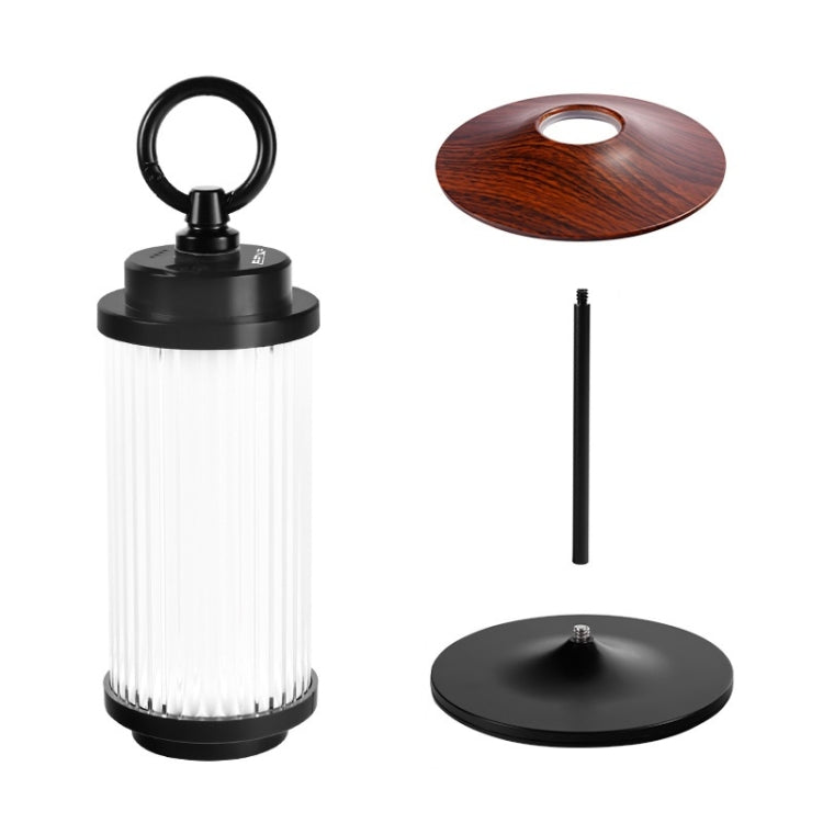 Outdoor Lighting Super Long Battery Life Portable Tent Light, Color: Set Black Walnut Color