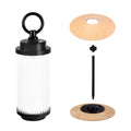 Outdoor Lighting Super Long Battery Life Portable Tent Light, Color: Set Rubber Wood Color