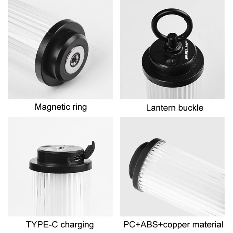 Outdoor Lighting Super Long Battery Life Portable Tent Light, Color: Set Black Walnut Color