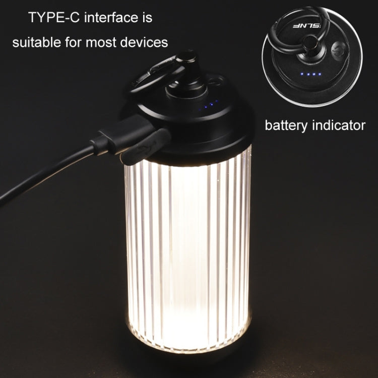 Outdoor Lighting Super Long Battery Life Portable Tent Light, Color: Set Black Walnut Color