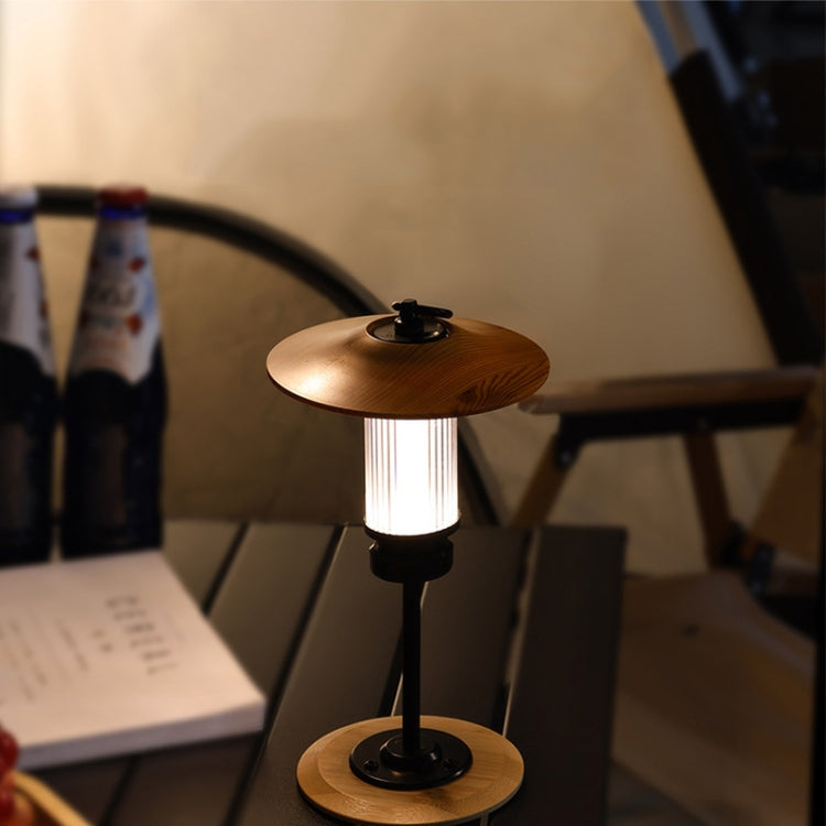 Outdoor Lighting Super Long Battery Life Portable Tent Light, Color: Set Black Walnut Color