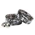 Camouflage Bicycle Curved Handlebar Straps(White Black)