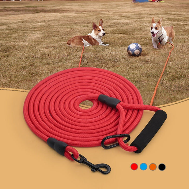 Sh36 Rock Climbing Rope Pet Leash Bold and Long Dog Training Tracking Rope, Size: 10m(13mm Light Blue)