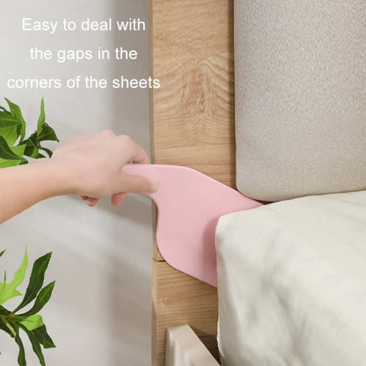 Bed Sheet Organizer Bed Gap Tiling Raising Tool(White)