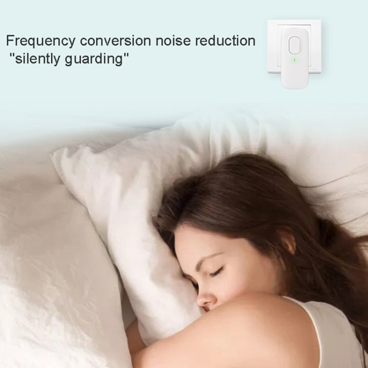 ZCC01 Ultrasonic Mosquito Repellent Mouse Repellent Mite Removal Instrument EU Plug(White)