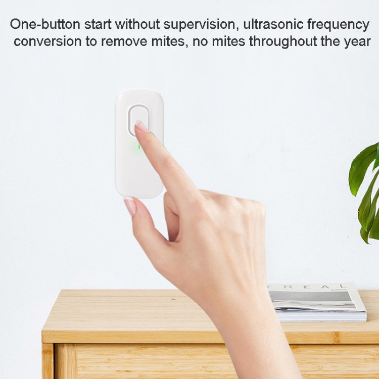 ZCC01 Ultrasonic Mosquito Repellent Mouse Repellent Mite Removal Instrument EU Plug(White)